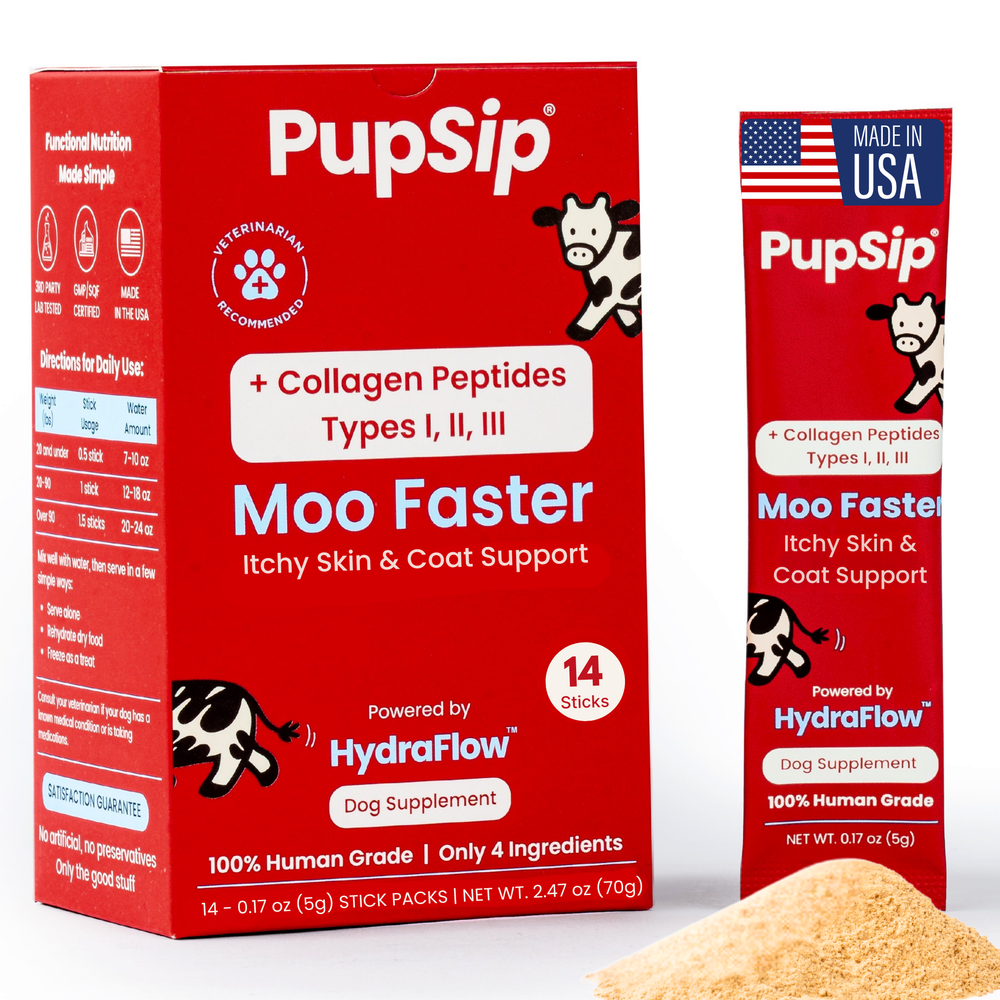 Moo Faster-Itchy Skin & Coat Health